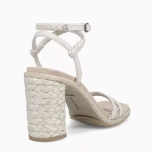 Dolce Vita Womens Oro Ivory Heeled Espadrilles Shoes Sand Stella .. Size 10 $130